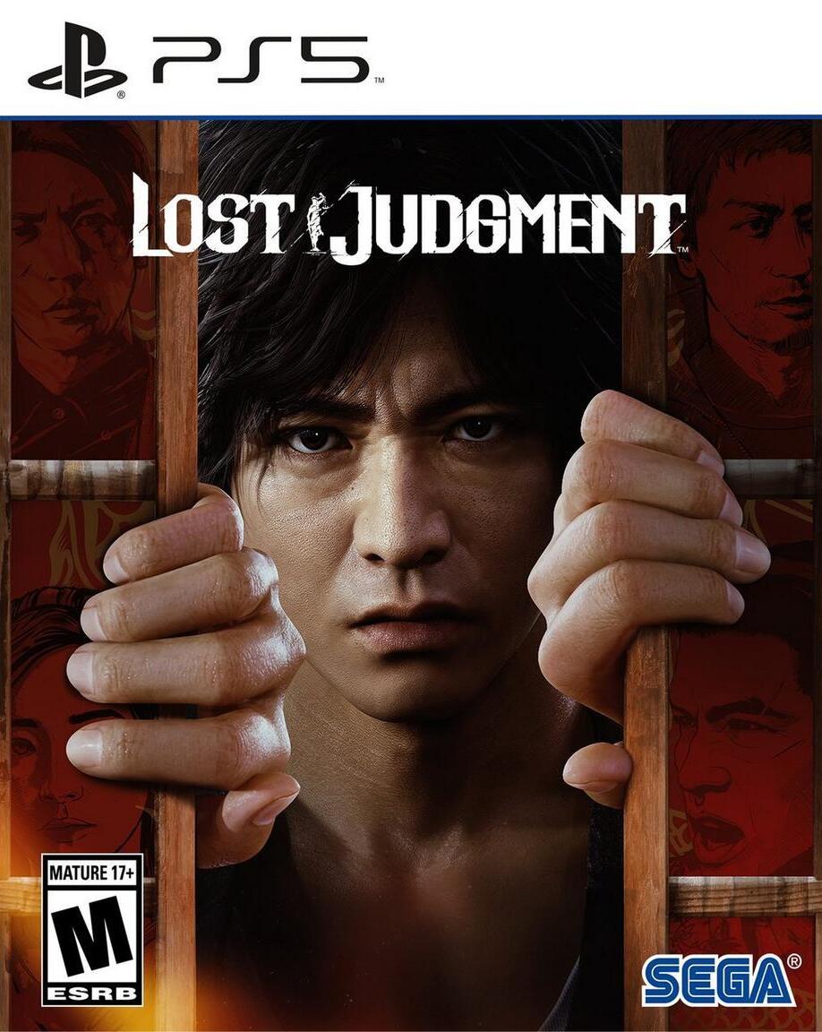 Lost Judgment US box art PS5